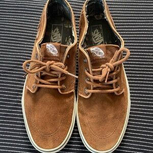 Vans Men's Brown Suede Shoes